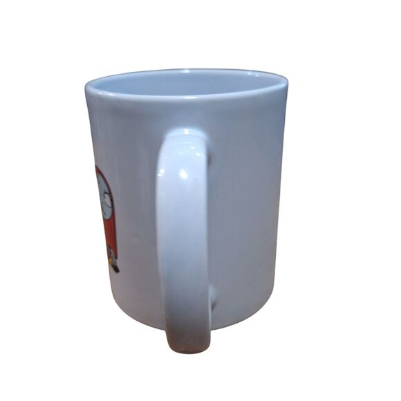 DISNEY'S NIGHTMARE BEFORE CHRISTMAS White Santa Hat COFFEE TEA CERAMIC MUG 2003 - Picture 3 of 8